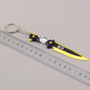 Nakorara ヴァロラント プライム アックス キングダム ナイフ ミニチュア　12cm イグナイト ファン MINI武器レプリカ　キーホルダー　合金　ダイキャスト製　おもちゃ　