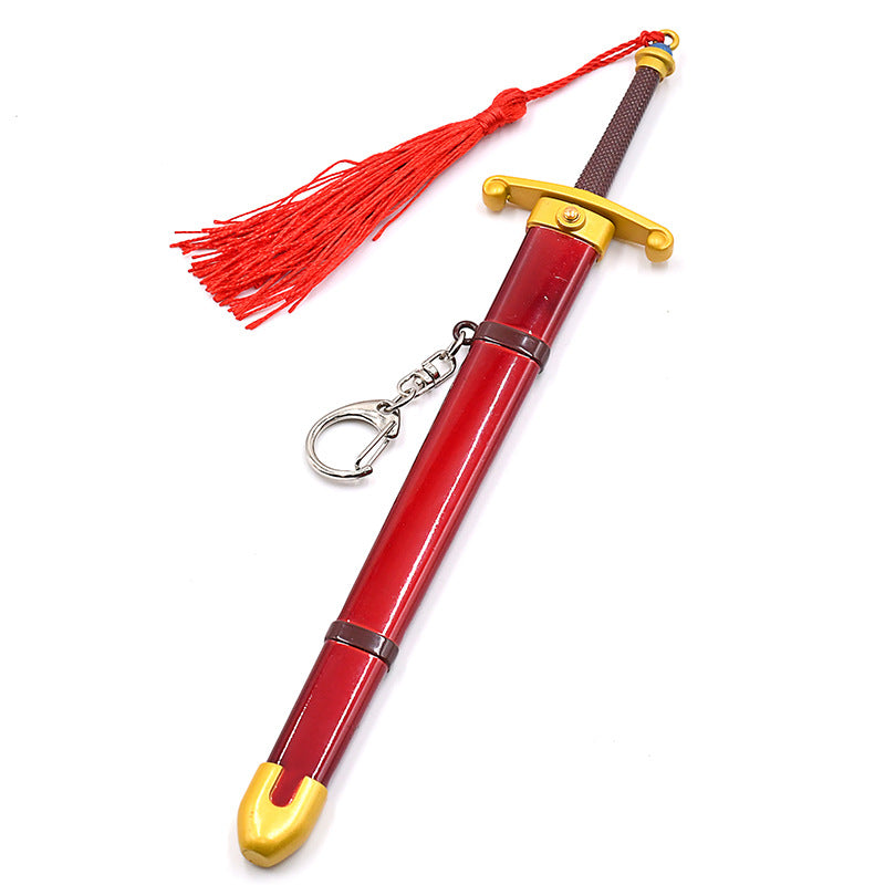 Nakorara　ドラゴンボール 22.5cm  界王神 ソード　西洋剣　ミニチュア　武器ファン　ダイキャスト製　装備品