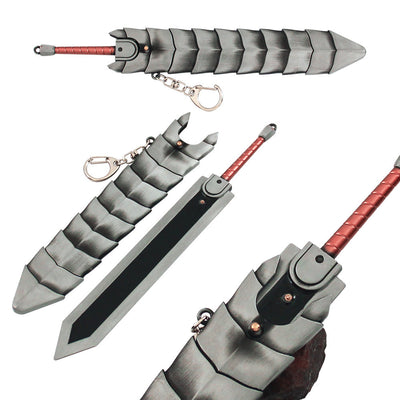 Nakorara ベルセルク ドラゴン殺し   ガッツ 魔剣 ソード　ミニチュア　武器モデル　22cm　鞘付　バスターソード　斬艦刀　巨大武器