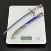 Nakorara エルデンリング 竜鱗刀 26cm ミニチュア　ダイキャスト製　おもちゃ　手遊び　工芸品　武器モデル　キーホルダー　フィギュアスケート