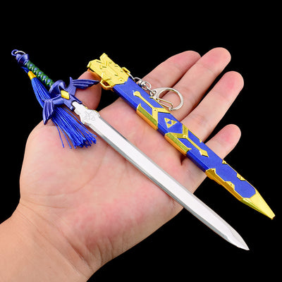 nakorara ゼルダ 試練番　マスターソード　22cm　キーホルダー　おもちゃ　武器モデル　ダイキャスト製　卓上装備品　 マスターソード マスターソード ティアキン マスターソード ブレワイ マスターソード スクラビルド マスターソード おもちゃ マスターソード ハート何個 マスターソード ゼルダ