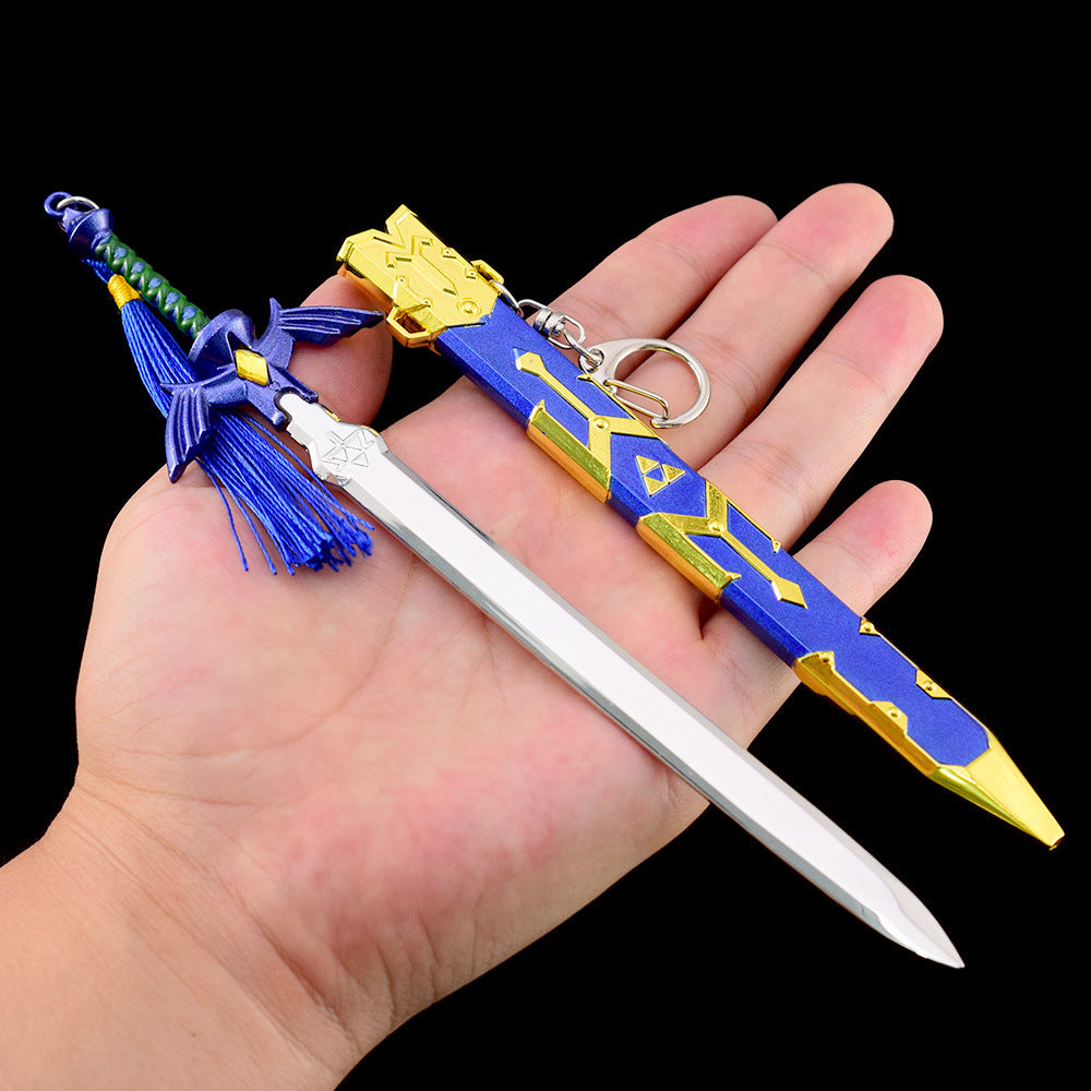 nakorara ゼルダ 試練番　マスターソード　22cm　キーホルダー　おもちゃ　武器モデル　ダイキャスト製　卓上装備品　 マスターソード マスターソード ティアキン マスターソード ブレワイ マスターソード スクラビルド マスターソード おもちゃ マスターソード ハート何個 マスターソード ゼルダ