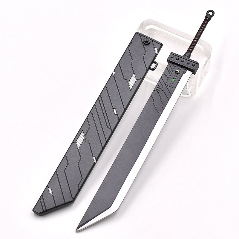 バスターソード クラウドの愛剣。 巨大な片刃両手剣 キーホルダー