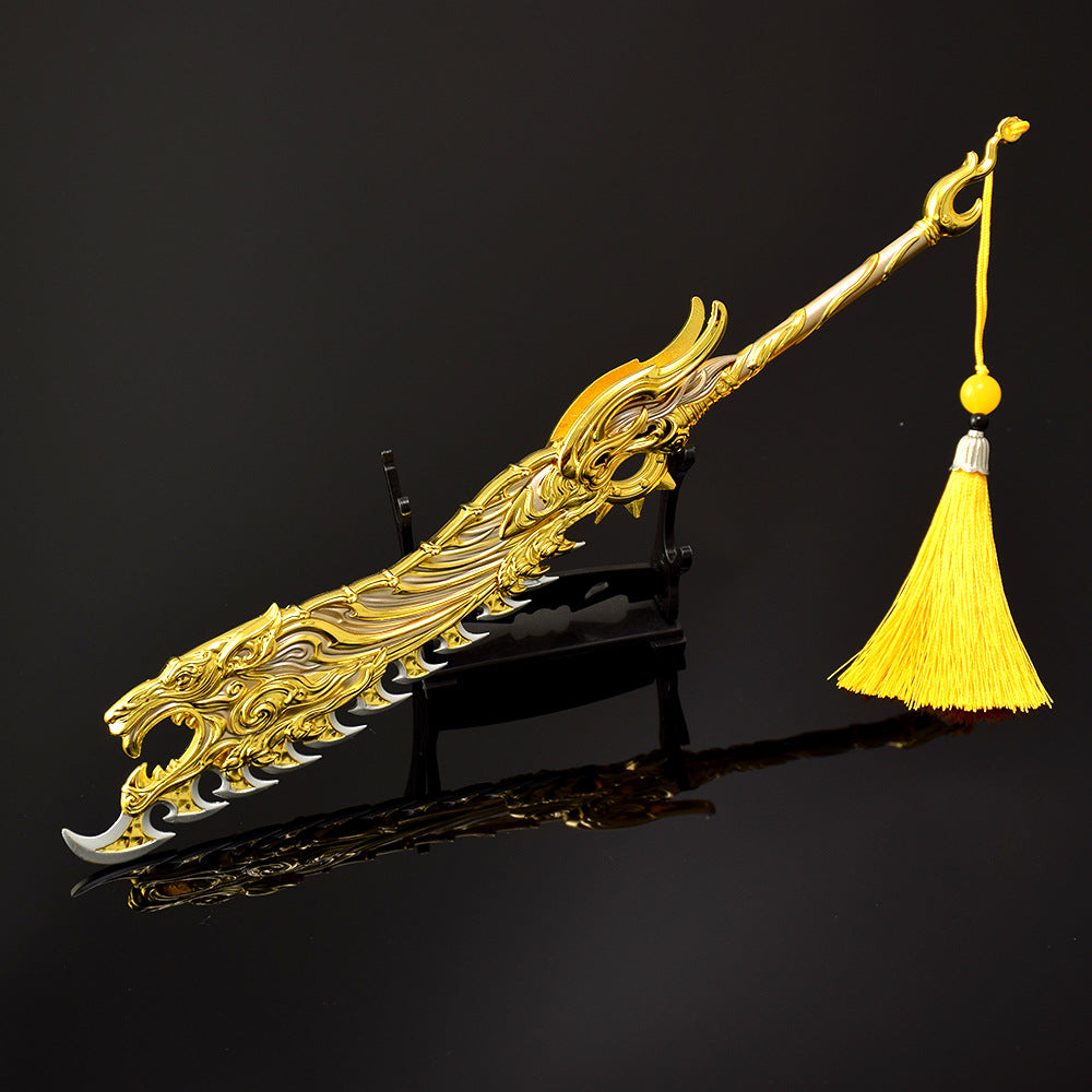 Nakorara NARAKA: BLADEPOINT 　武者　武器レプリカ　テムル、紅夜、天海、カナン、妖刀姫、三娘　ミニチュア　ダイキャスト製　アクセサリー　ナラカ：ブレードポイント　