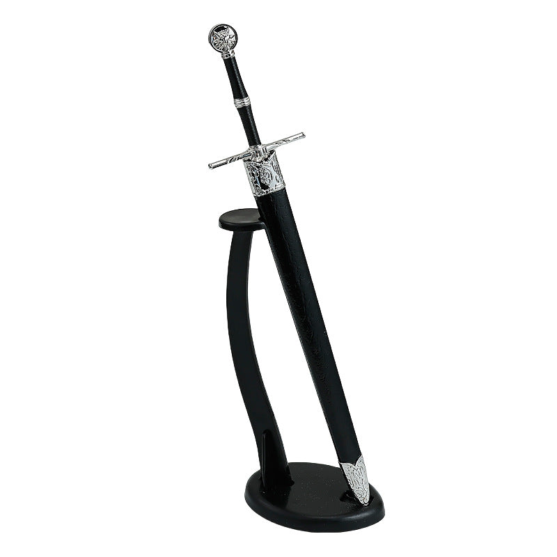 Nakorara ウィッチャー3 ワイルドハント　銀剣　 22cm 　ダイキャスト製　ミニチュア　武器モデル　アクセサリー　萌えグッズ　The Witcher 3: Wild Hunt