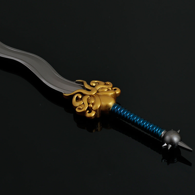 Nakorara　ナタ2  刀ミニチュア　 武器　ダイキャスト製　22cm　哪吒　武器モデル　ナタ～魔童降臨～