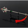 Nakorara ゼルダの伝説 光鱗の槍 22cm ブレワイ武器　工芸品　ミニチュア　1/6スケール　ダイキャスト製　おもちゃ　武器レプリカ　卓上装備品　イベント　武器モデル　塗装済み可動フィギュア