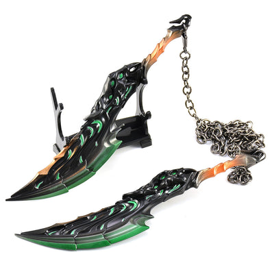 Nakorara ヴァロラント VALORANT ブレード・オブ・プライモーディア  19㎝　ミニチュア　ダイキャスト製　武器モデル　工芸品Na002