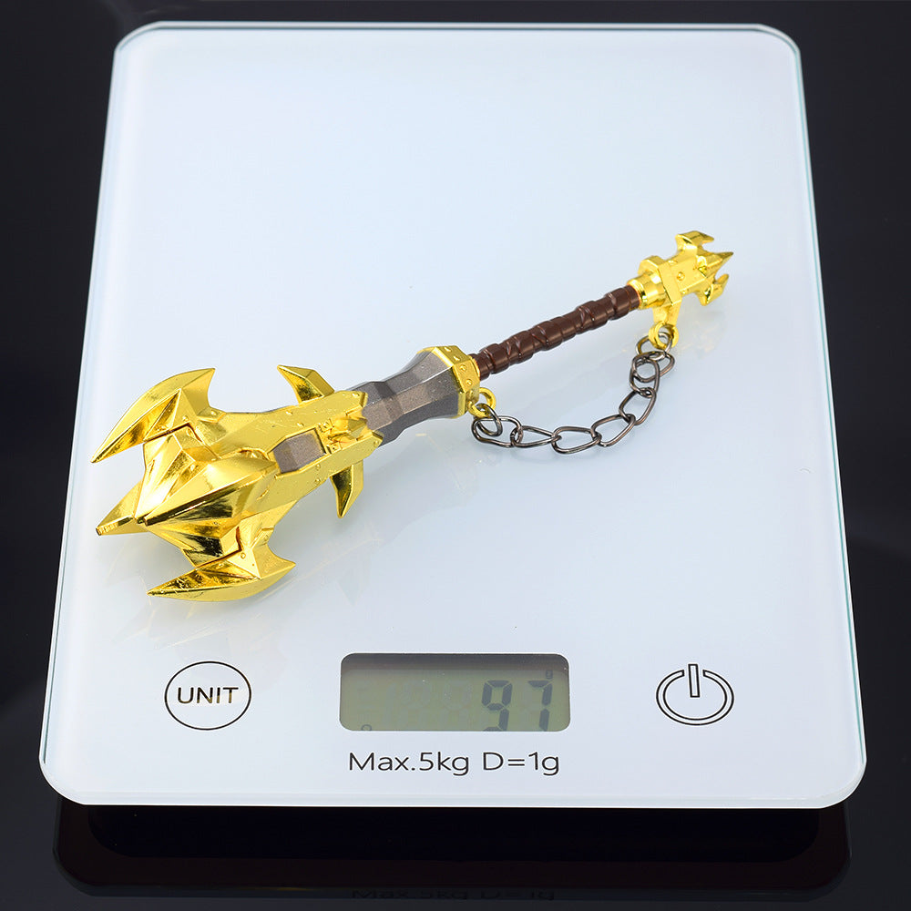 Nakorara　ゼルダの伝説 獣神の大剣  15cm　ダイキャスト製　ミニチュア　装備品　モデル　武器　レプリカ　おもちゃ