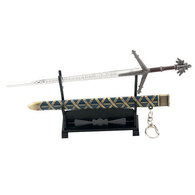 nakorara ウィッチャー3 ゲーム周辺 湖の女の剣 22CM 鞘付き武器モデル 全金属工芸品 ダイキャスト ミニチュア 武器レプリカ