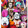 Nakorara ワンピース　ルフィ　ロロノア・ゾロ3Dぷズル　ONE PIECE　海賊王　アクセサリー　おもちゃ　アニメ立体画　掛け軸 フィギュア　プレゼント　デザイン　お部屋の飾りやプレゼントにも最適で　