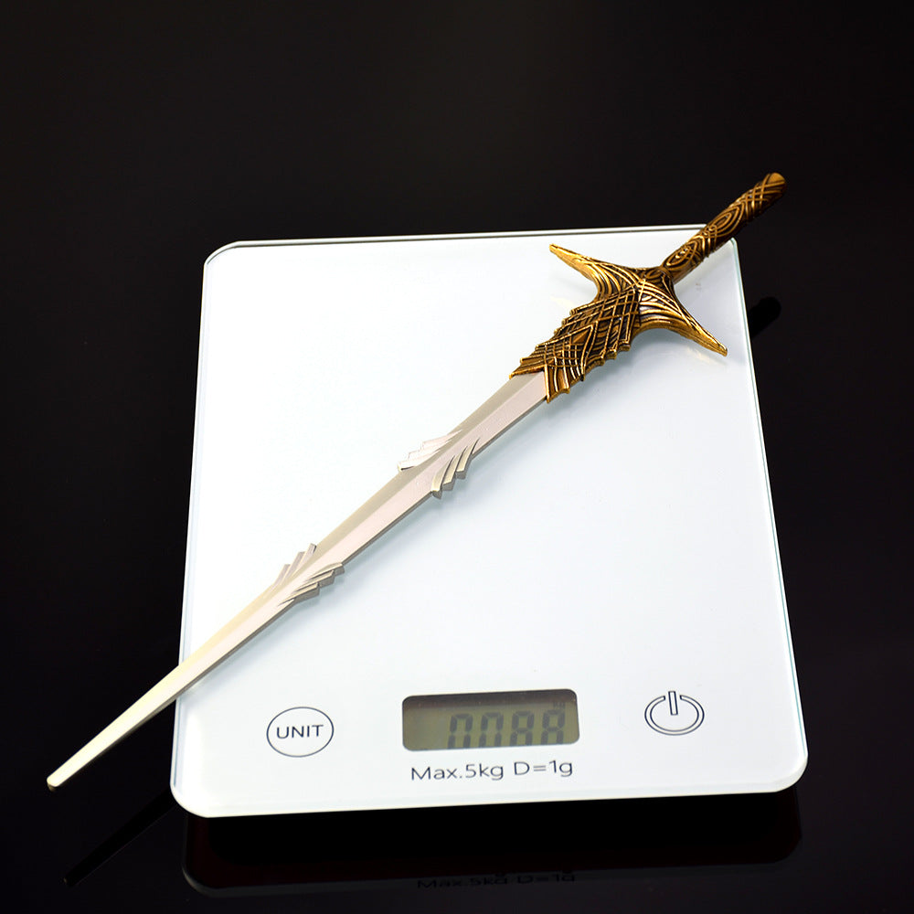Nakorara エルデンリング レダの剣 30cm 武器　工芸品　ミニチュア　1/6スケール　ダイキャスト製　おもちゃ　武器レプリカ　卓上装備品　イベント　武器モデル　塗装済み