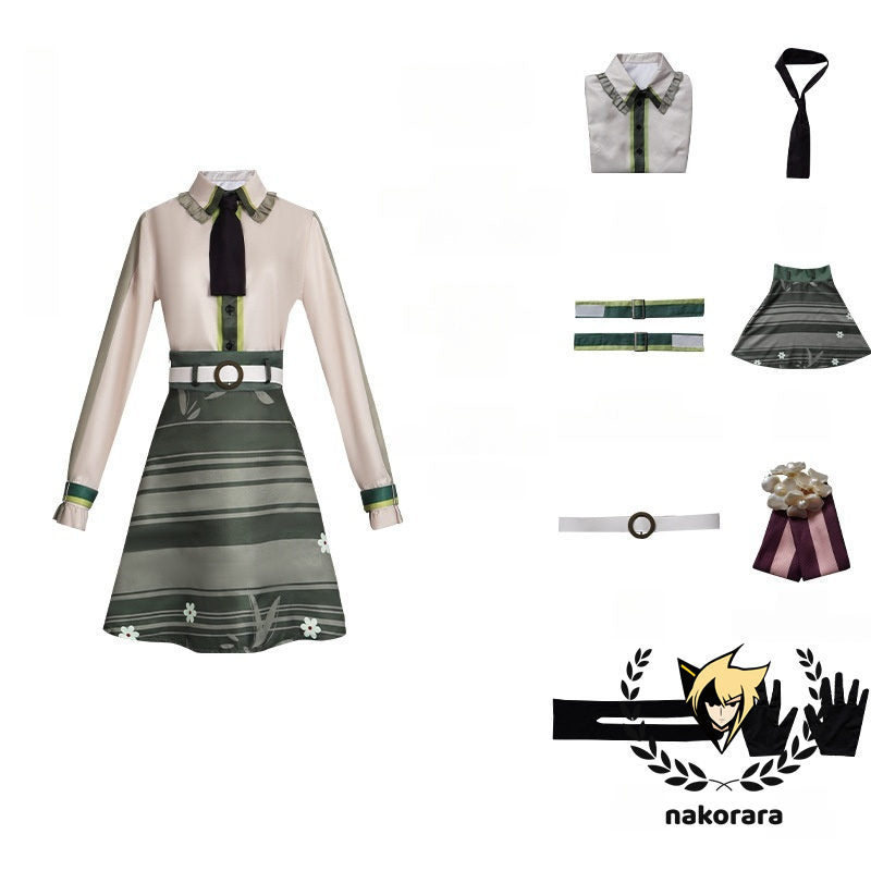 Nakorara プロセカ　MORE MORE JUMP！ × 鏡音レン　桐谷遥 　日野森雫 桃井愛莉　コスプレ衣装　ワンピース　 プロジェクトセカイカラフルステージ！ feat.初音ミク　costume