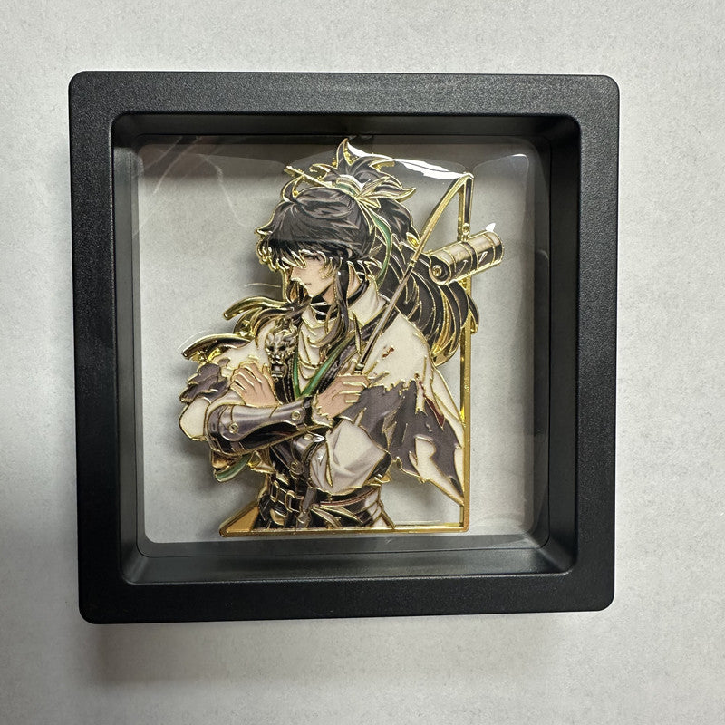 Nakorara　鳴潮　仇遠　缶バッジ　6㎝　印象グッズ　きゅうえん　アクセサリー