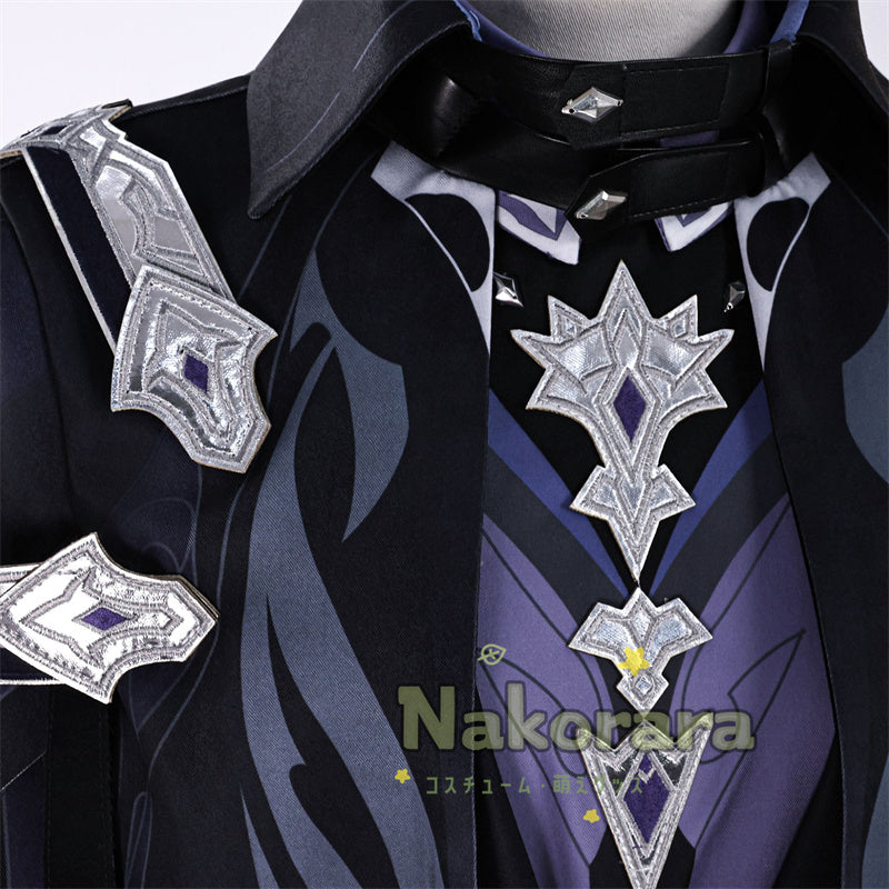 Nakorara　原神 フリンズ　コスプレ　ナドクライ　Genshin　コスチューム　ライトキーパー　雷元素　 闇影と灯り　仮装