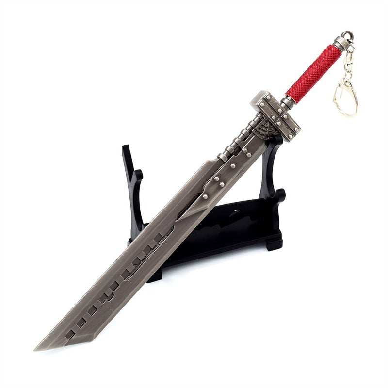 Nakorara ファイナルファンタジー ミニチュア アルテマウェポン 22cm 大剣　究極剣 バハムートの剣　オメガ　セフィロス 正宗　ハードブレイカー　合体剣 22cm 大剣 武器 クラウド・ストライフ FF7 おもちゃ 置物 キーホルダー FFVII  ダイキャスト製1/6ver