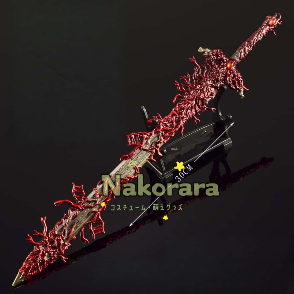 Nakorara　エルデンリング　冒涜の聖剣　ミニチュア　ダイキャスト製　武器モデル　冒涜の君主ライカード　アクセサリー　おもちゃ　印象グッズ