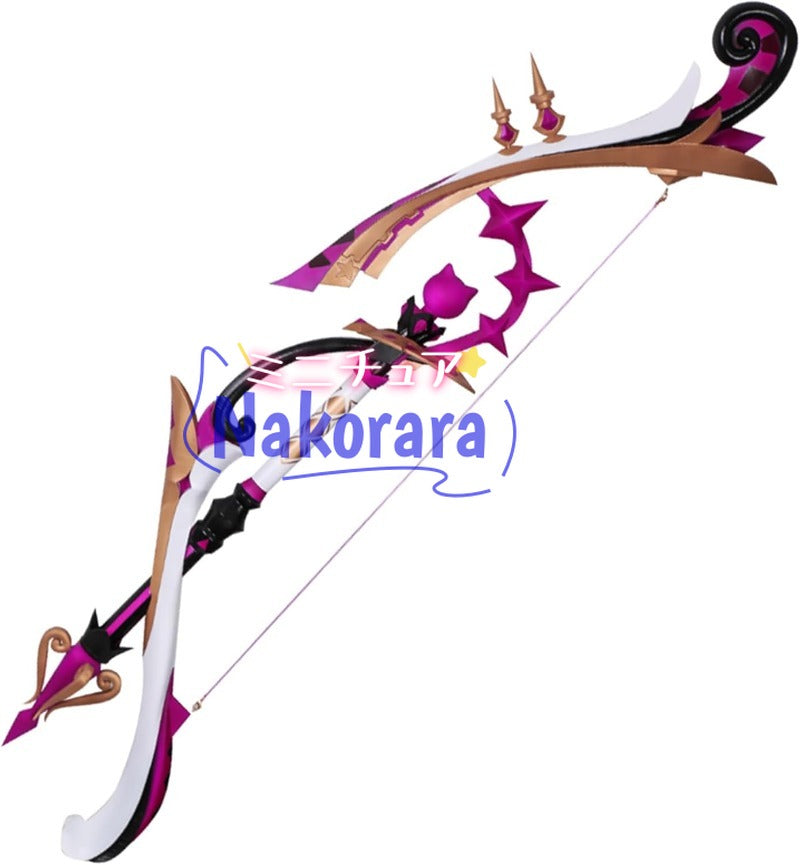Nakorara 原神（げんしん） 弓 狩人の道 110CM プロップ（弓矢） ティナリ 甘雨(かんう) アンバー 武器 レプリカ 手遊び おもちゃ コスプレ