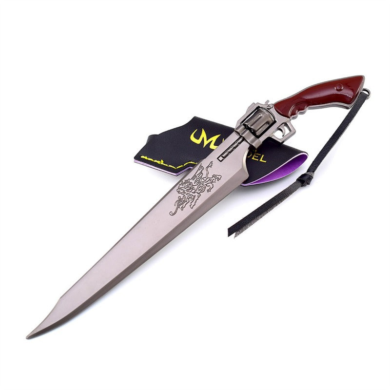 Nakorara ファイナルファンタジー ミニチュア アルテマウェポン 22cm 大剣　究極剣 バハムートの剣　オメガ　セフィロス 正宗　ハードブレイカー　合体剣 22cm 大剣 武器 クラウド・ストライフ FF7 おもちゃ 置物 キーホルダー FFVII  ダイキャスト製1/6ver