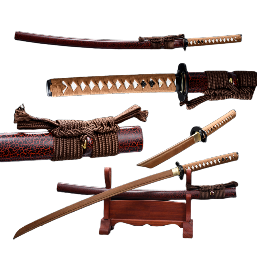 Nakorara 日本風 装飾品　鳳凰の羽　103cm Nakorara　サムライ用　日本刀　武器モデル　汎用刀　仕上げ模造刀　レプリカ　和風　コスプレ道具 唐風　模造刀　木刃　樹脂刃　工芸品　武士刀　サムライ　ソード　ハロウィン