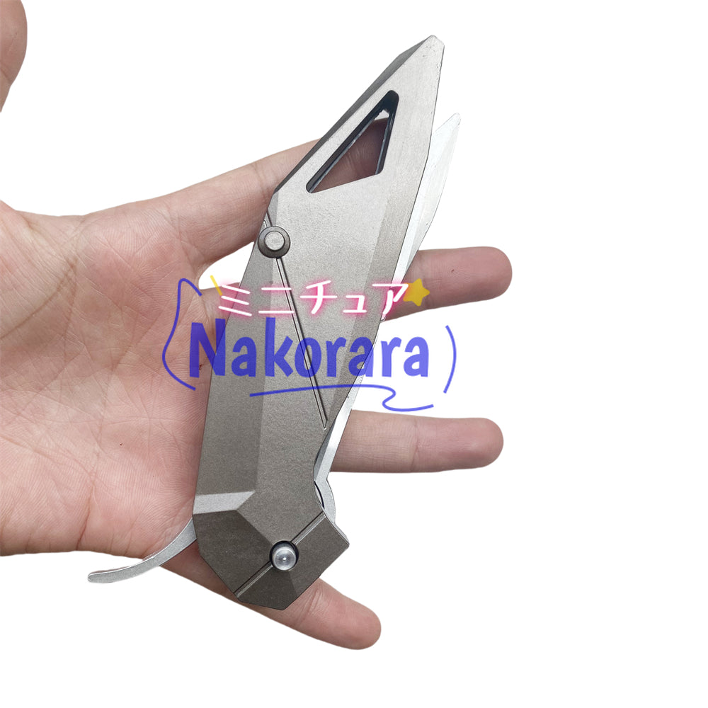 Nakorara ゼンゼロ イヴリン ミニチュア　22cm 武器モデル　アクセサリー　萌えグッズ　飾り　ダイキャスト製
