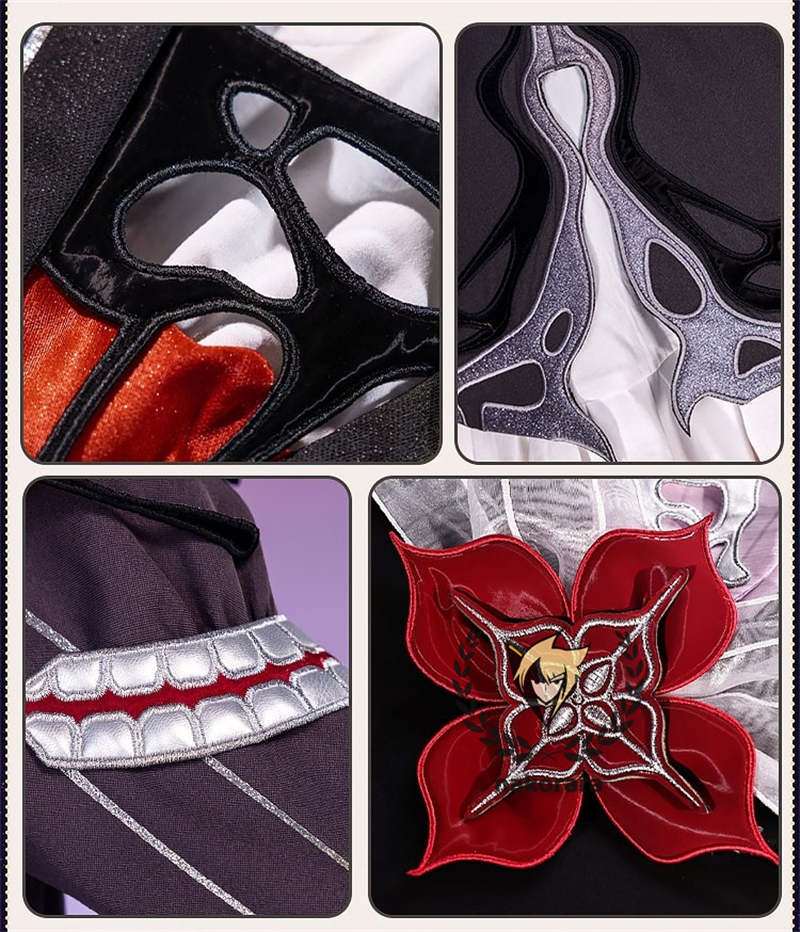 納品　Nakorara　崩壊:スターレイル　長夜月　コスプレ衣装　金属製パーツ　黄金裔　コス　에버나이트　Evernight　ウィッグ+シューズ+傘追加