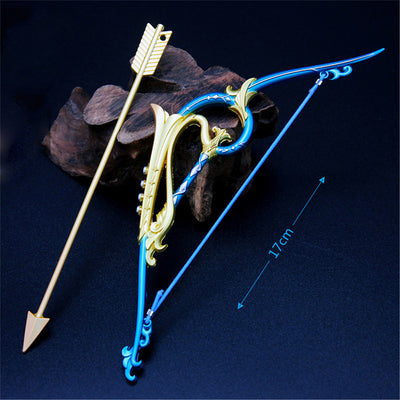 Nakorara　原神　終焉を嘆く詩　17cm ミニチュア　チェーンブレイカー　武器モデル　キーホルダー　ダイキャスト製　装備品　アクセサリー　武器ファン向け　おもちゃ　レプリカ