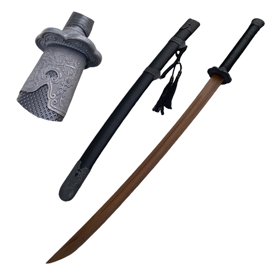 Nakorara 日本風 装飾品　鳳凰の羽　103cm Nakorara　サムライ用　日本刀　武器モデル　汎用刀　仕上げ模造刀　レプリカ　和風　コスプレ道具 唐風　模造刀　木刃　樹脂刃　工芸品　武士刀　サムライ　ソード　ハロウィン