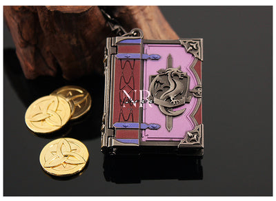 Nakorara 原神 法器 5cm 龍殺しの英傑譚 　キーホルダー　おもちゃ　ミニチュア　合金　ダイキャスト　アクセサリー