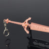 Nakorara　エルデンリング　オルドビスの大剣 ミニ武器　22cm　キーホルダー　ダイキャスト製　武器モデル　本格　刀　剣　可動　ミニチュア塗装済み完成品