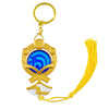  Nakorara　原神（げんしん）八重神子 9cm 神の目 コスプレ小道具 草神の瞳 飾り 雷神の瞳 インテリア装備品 風神の瞳 海灯祭 鞄飾り 岩神の瞳 キーホルダー キーリング Genshin Impact プレゼント 誕生日 合金 ギフト