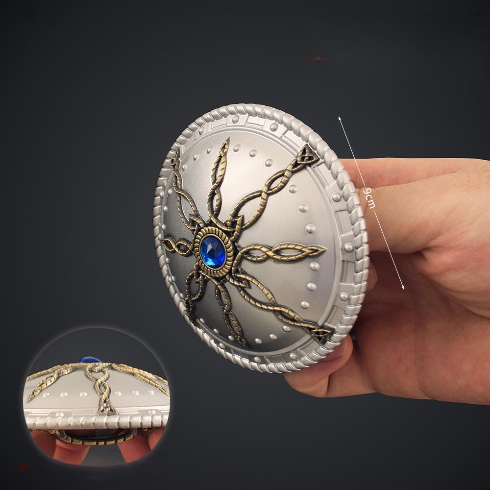 Nakorara　ディアブロII  ミニチュア　盾　長柄武器　武器モデル　ダイキャスト製　卓上装備品　萌えグッズ　Diablo II　武器ファン　アクセサリー