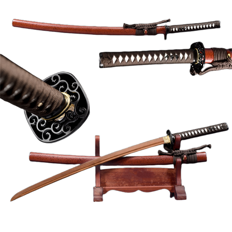 Nakorara 日本風 装飾品　鳳凰の羽　103cm Nakorara　サムライ用　日本刀　武器モデル　汎用刀　仕上げ模造刀　レプリカ　和風　コスプレ道具 唐風　模造刀　木刃　樹脂刃　工芸品　武士刀　サムライ　ソード　ハロウィン