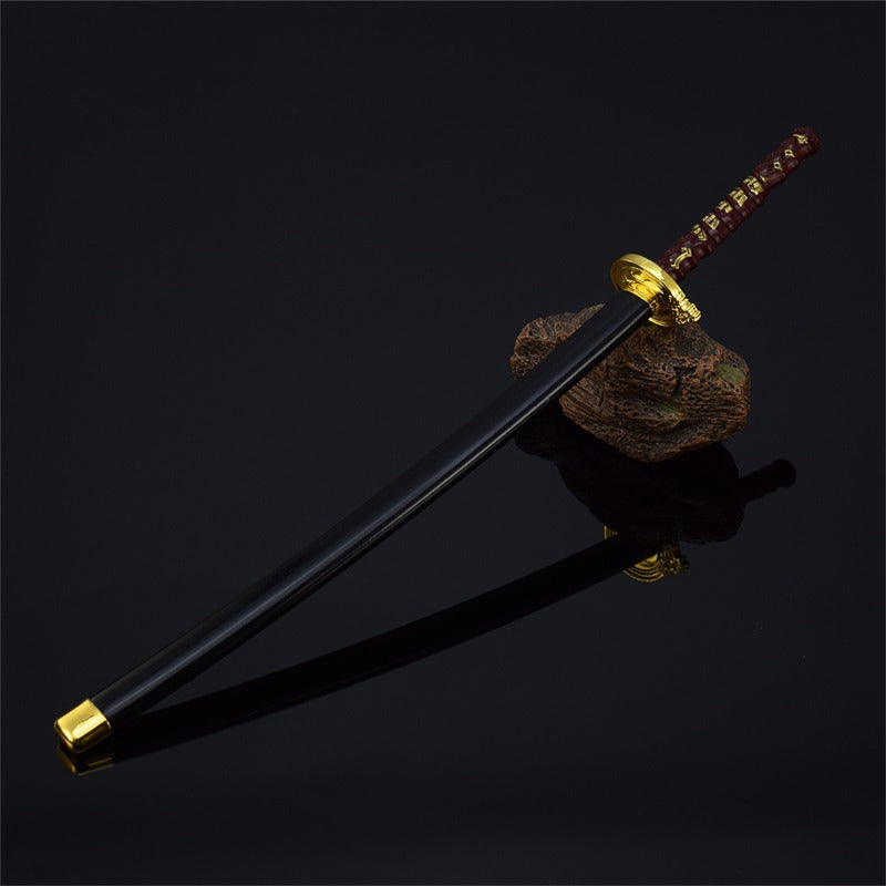 Nakoraraスカイリム Skyrim V 黒檀の剣 26cm 片手剣 武器 グッズ ドラゴンボーン ドヴァーキン 刀掛台付き ジ・エルダー・スクロールズ・ファイブ・スカイリム 武器モデル 観賞用 置物 ミニチュア　　コレクション 道具 小物
