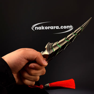 Nakorara　ヴァロラント　ヘリックス ダガー 　22cm　キーホルダー　武器モデル　ダイキャスト製　武器ファン向け　フィギュア