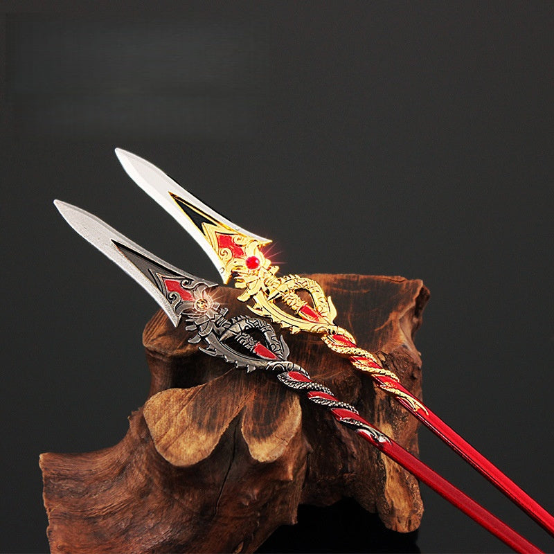 Nakorara　原神　匣中滅龍 22cm ミニチュア 武器モデル　キーホルダー　ダイキャスト製　装備品　アクセサリー　武器ファン向け　おもちゃ　レプリカ