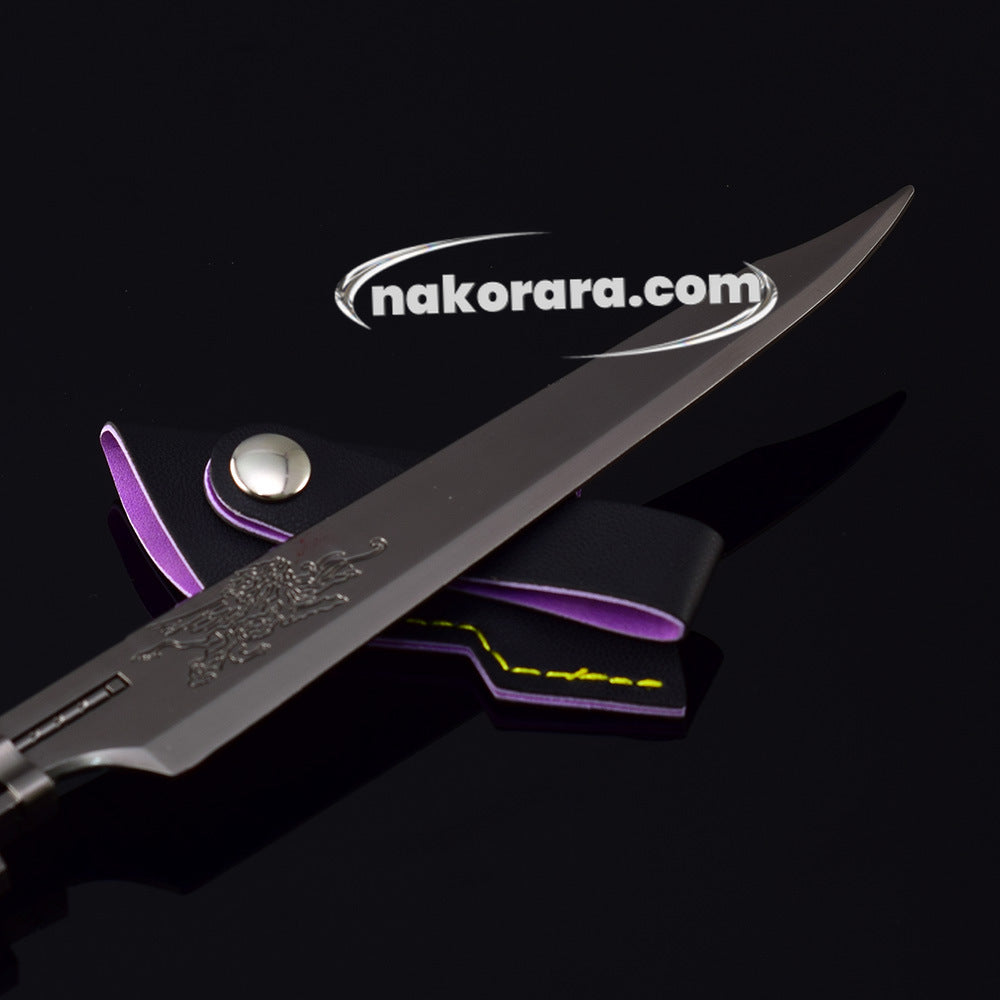 Nakorara　ファイナルファンタジー　ライオンハート　22cm　グレー色　FF8　武器レプリカ　スコール　連続剣ミニチュア　武器　ダイキャスト製　アクセサリー　おもちゃ　武器ファン向け