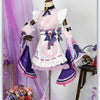 原神 夢見月瑞希 コスプレ衣装 耳飾り付き しっぽ付き コスチュームセット 着物 和服 夢喰いバク  イベント