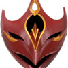 Nakorara　原神 げんしん タルタリヤ 魔王武装 　 魈（しょう ） ショウ 　九条裟羅 天狗のお面　狐のお面 樹脂製 巫女 花散里 神里綾華 稲妻 お土産 白 赤 祭り きつね キツネ マスク 頭飾り ヘアアクセサリー コスプレ道具 コスプレ 萌え 可愛い イベント プレゼント グッズ 道具 小物