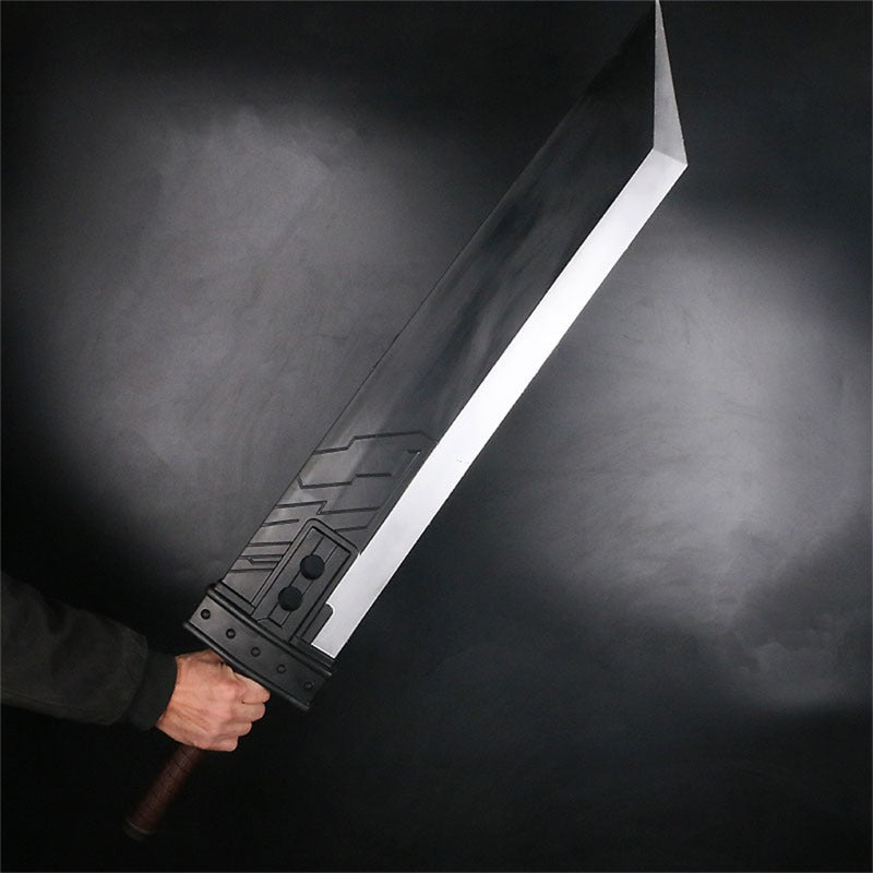 Nakorara　FF7 クラウド・ストライフ バスターソード PU製 コスプレ 装備 Cloud Strife ファイナル ファンタジー VII コスプレ 模造刀 模擬刀 観賞用 コレクション コスプレ道具 イベント プレゼント グッズ 道具 小物
