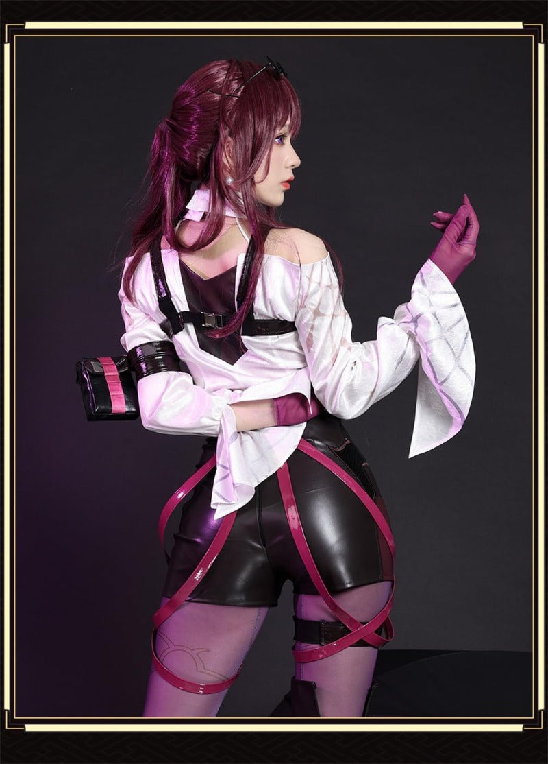 Nakorara 崩壊スターレイル黄泉 よみ 赤  コスプレ衣装 コスチュームセット 金属アクセサリー グッズ タトゥーシール  おしゃれ アニメ cosplay 変装 仮装 撮影 祭り ハロウィン クリスマス イベント