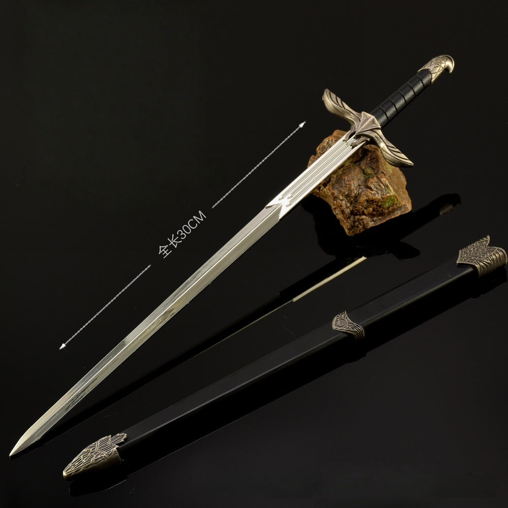 Nakorara アサシンクリード　剣　ミニチュア　30㎝　ミニ武器モデル　アルタイル剣モデル　Altair　ソード　西洋剣　武器レプリ　カアルタイル・イブン・ラ・アハド　非実用化namini026