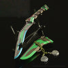 Nakorara APEX　Apex Legends　12cm　バンガロール　緑色　ミニチュア　ダイキャスト製　武器モデル　工芸品　装備品　アクセサリー