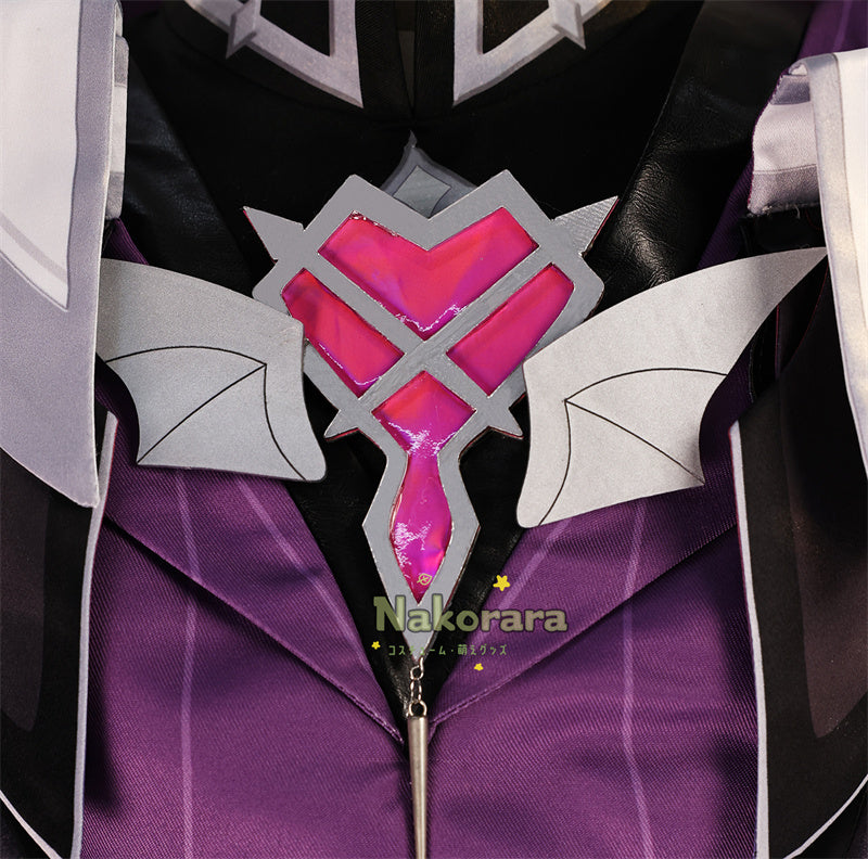 Nakorara 原神 ドゥリン コスプレ衣装　 毒龍ドゥリン   角と翼付   魔神任務 神の目　イベント　 イベント対応 ブーツ追加可能