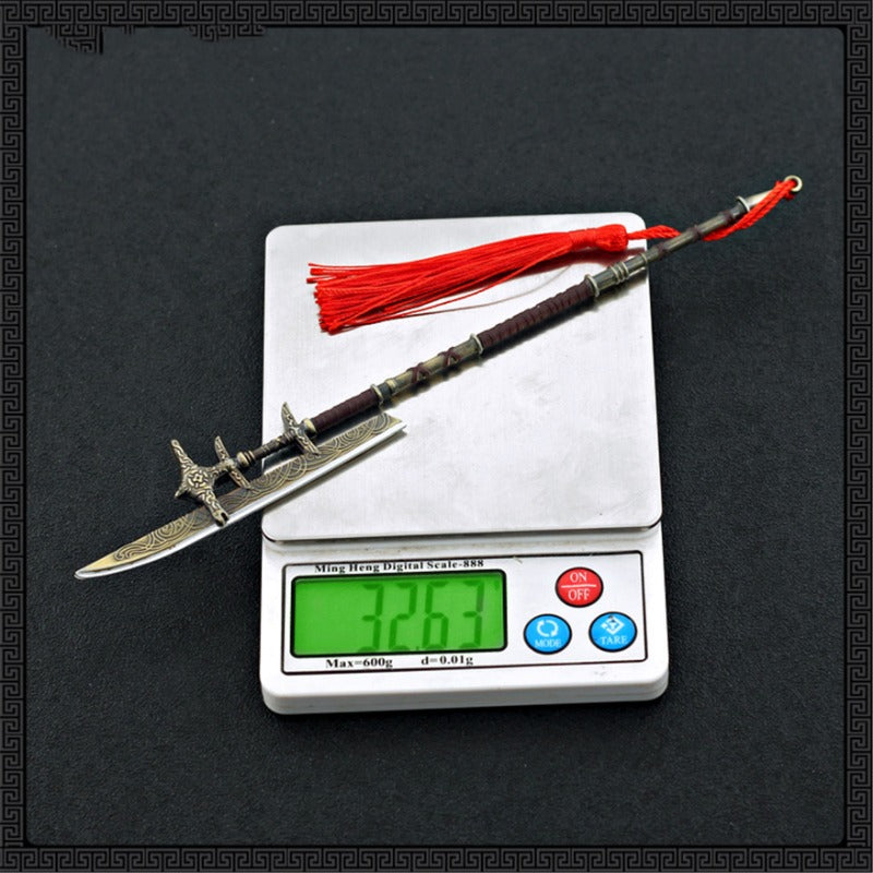 Nakorara  アサシンクリード 槍 ミニチュア 22㎝ キーホルダー キーチェーン グッズ アクセサリー インテリア装備品 ゲーム