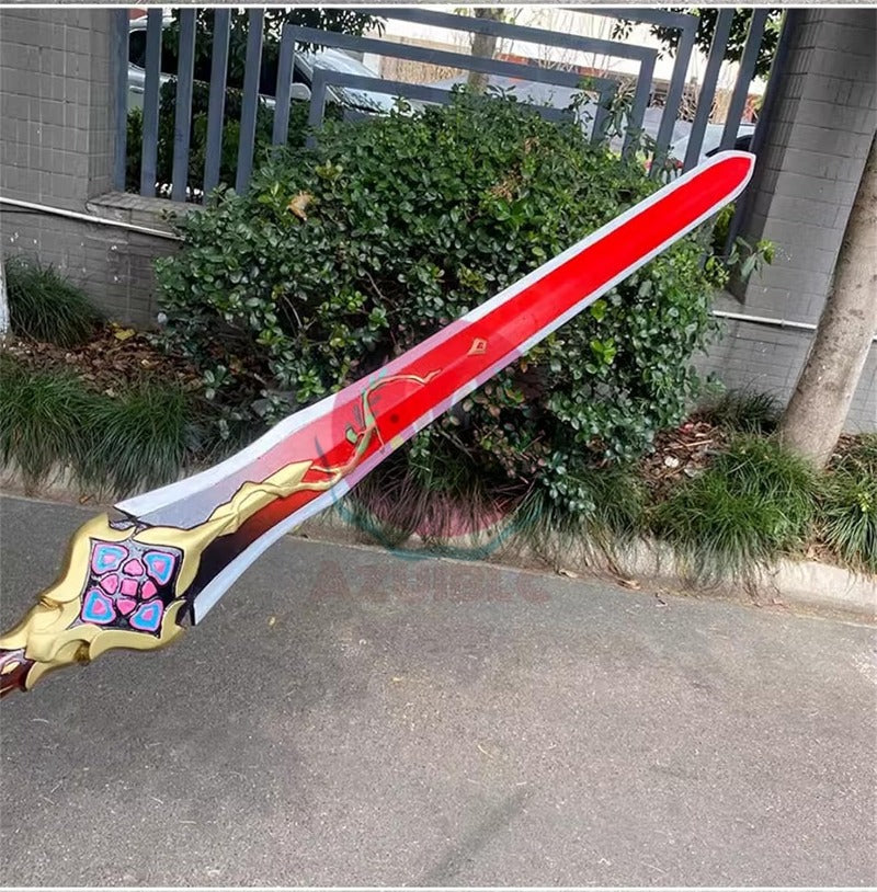 Nakorara 崩壊スターレイル 三月なのか 巡狩 唐風剣 107CM 武器 PU製 新人剣士 剣 刀 武器 コスプレ道具 Cosplay コスプレ小物