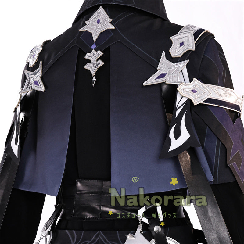 Nakorara　原神 フリンズ　コスプレ　ナドクライ　Genshin　コスチューム　ライトキーパー　雷元素　 闇影と灯り　仮装