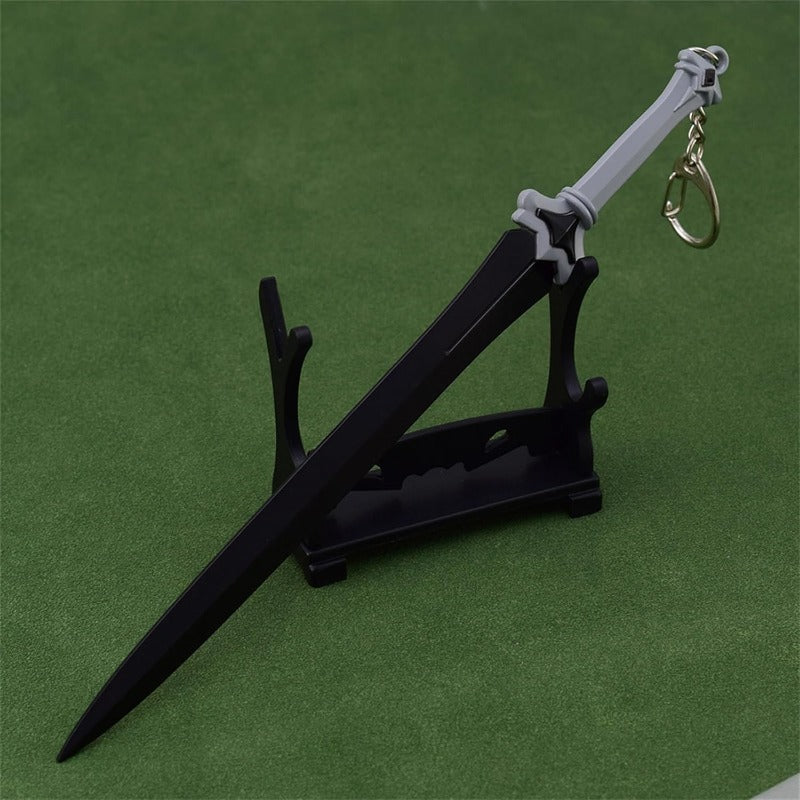Nakorara 崩壊 スターレイル キーホルダー 刃 じん ミニ武器 22cm グッズ 唐風剣 刀剣 刀置き贈り  合金 おしゃれ  置き物 武器 おもちゃ ミニチュア インテリア 萌えグッズ