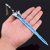Nakorara 崩壊 スターレイル キーホルダー 刃 じん ミニ武器 22cm グッズ 唐風剣 刀剣 刀置き贈り  合金 おしゃれ  置き物 武器 おもちゃ ミニチュア インテリア 萌えグッズ