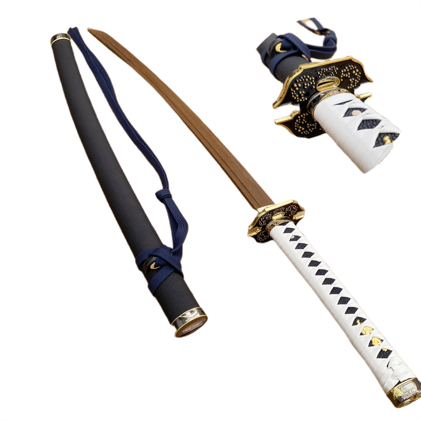 Nakorara 日本風 装飾品　鳳凰の羽　103cm Nakorara　サムライ用　日本刀　武器モデル　汎用刀　仕上げ模造刀　レプリカ　和風　コスプレ道具 唐風　模造刀　木刃　樹脂刃　工芸品　武士刀　サムライ　ソード　ハロウィン